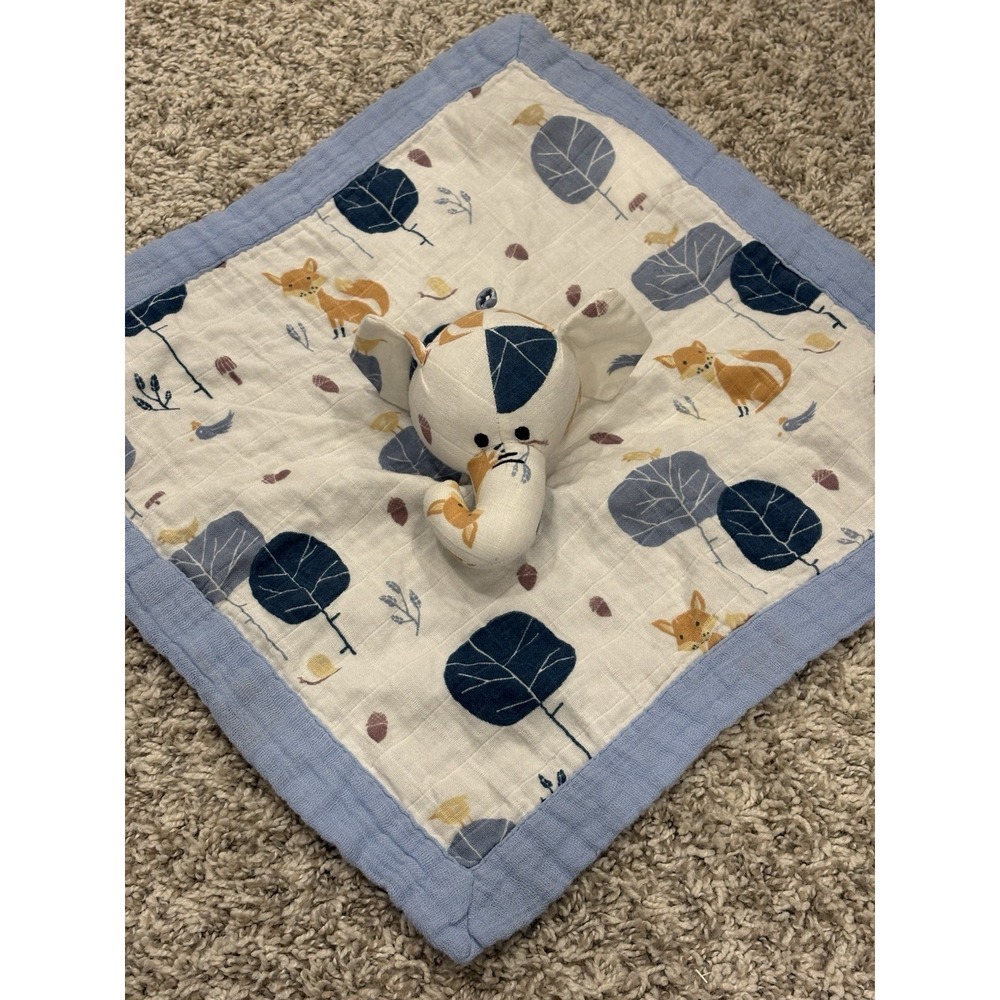 Aden Anais LOVEY BLANKET security BABY muslin cotton Musy Mate elephant Fox